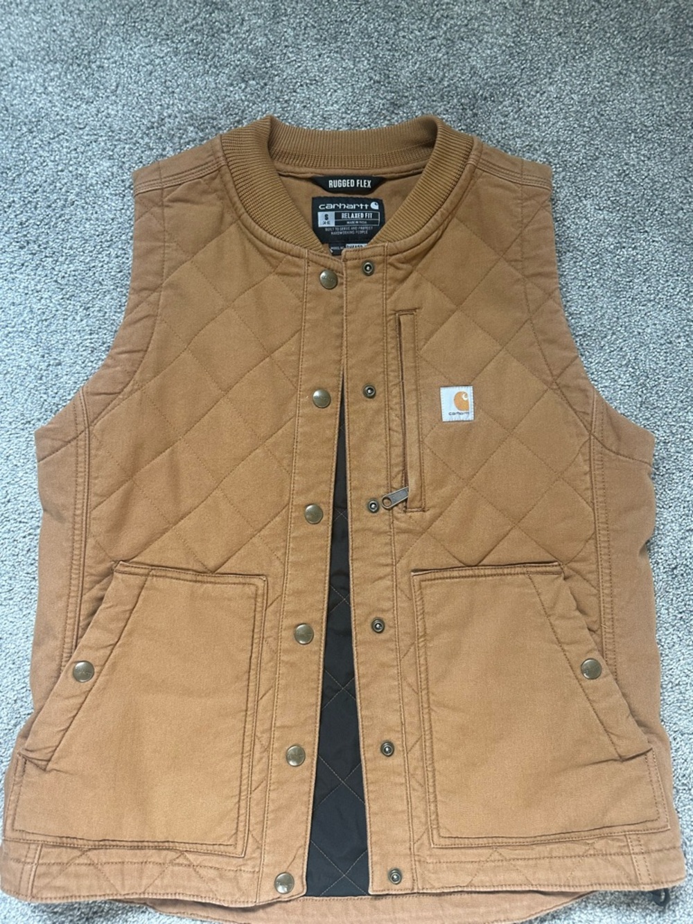 Carhartt Quilted Work Vest